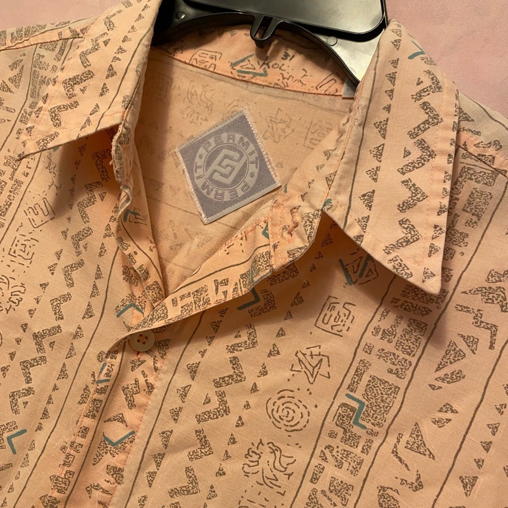 Permit Button Down Size Large - image 3